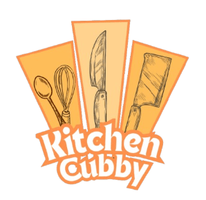 Kitchen Cubby official logo with kitchen utensils
